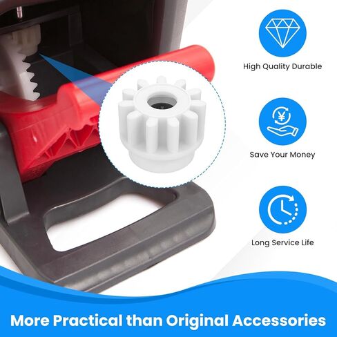 SDTC Tech 2 Pcs Easy Mop Pedal Broom Spin Replacement, One Way Clutch Bearing Repair, Spin Mop Bucket Gear Replacement, Mop Bucket Bearing Compatible with Oce DAR, Vi LIDA in Saudi Arabia