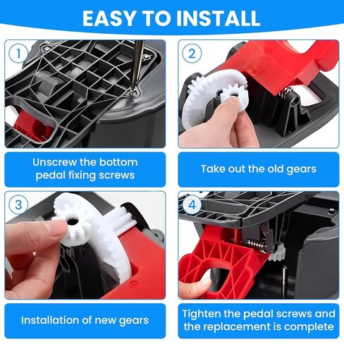 SDTC Tech 2 Pcs Easy Mop Pedal Broom Spin Replacement, One Way Clutch Bearing Repair, Spin Mop Bucket Gear Replacement, Mop Bucket Bearing Compatible with Oce DAR, Vi LIDA in Saudi Arabia