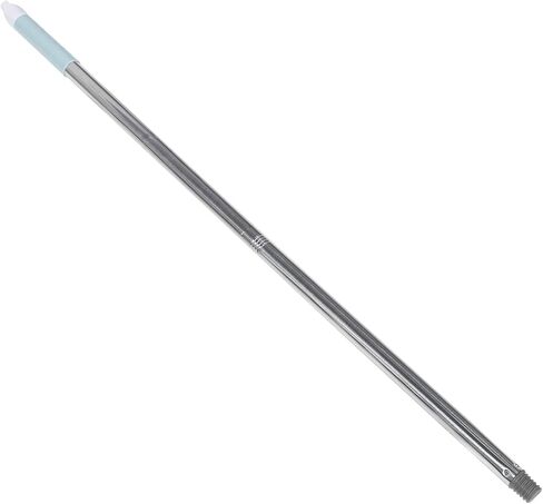 Amosfun 32.67In Stainless Steel Broom Handle Replacement Stick with Standard Threading for Floor Cleaning and Sweeping - Multi-Section Mop and Broom Pole in Saudi Arabia