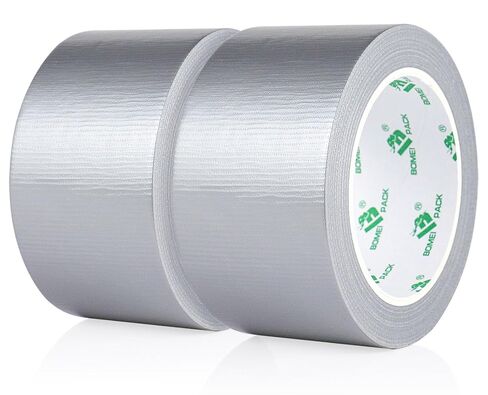 Duct Tape 2 Pack 2.5 inch, Industrial Grade 2.36 inches x 30 Yards, 9 Mil Heavy-Duty, Waterproof, UV Resistant for Crafts & Home Improvement (Black) in Saudi Arabia