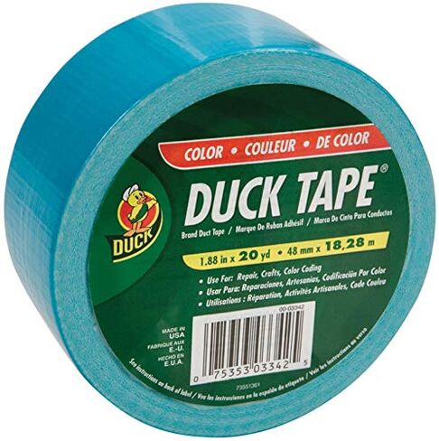 Duck 1.88 in. W x 20 yd. L Aqua Solid Duct Tape in Saudi Arabia
