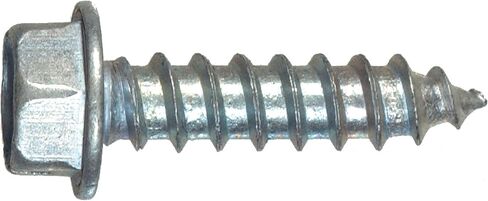 Hillman Zinc Slotted Hex Head Sheet Metal Screw #6 x 3/8", 100 Pack- 70250 in Kuwait