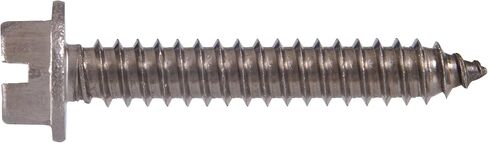 Hillman Stainless Hex Washer-Head Slotted Sheet Metal Screws #14 x 1-1/2 Inch" -10 Pack 3173 in Kuwait