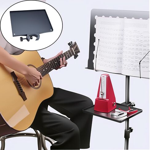 2 Pcs Microphone Stand Tray Plastic Mic Stand Shelf (Small) in Saudi Arabia