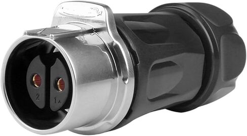 Locking wire type welding-free 2-core LP24 wire and cable fast power connector industrial waterproof aviation and socket(Butt formal wear) in Kuwait