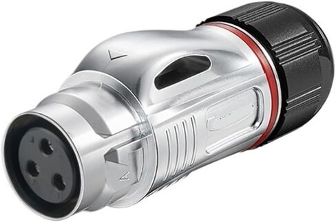 Welding 45A connector M24 snap-on reverse waterproof aviation 3 pins(Metal reverse installation) in Kuwait