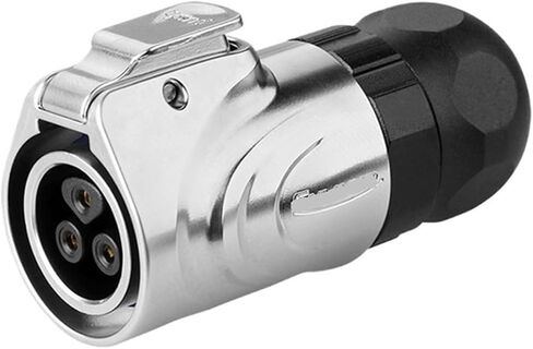 3-pin LP-16 connector female male metal flange box installation aviation socket(Flange reverse installation) in Saudi Arabia
