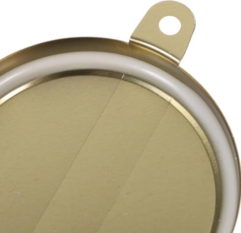 55 Gallon Oil Drum Lid Sealing Cap, Metal Waterproof Lid Tin Sealing for 200L Oil Drum, 1 Large & 1 Small s with Gasket, 20 Sets of 40 PCS, White in Saudi Arabia