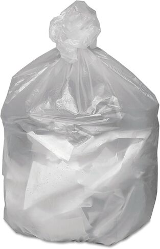 Good 'n Tuff GNT3860 High Density Waste Can Liners, 55-60gal, 12 Microns, 38x58, Natural, 200/Carton in Saudi Arabia