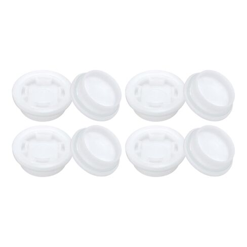 uxcell 8Pcs Bung Cap, 2'' Plastic Bung Hole Caps, Fine Thread Drum Bung Hole Cap for 55 Gallon Plastic Drums, Fuel Tank, Household Bucket Caps and Oil Tank in Saudi Arabia