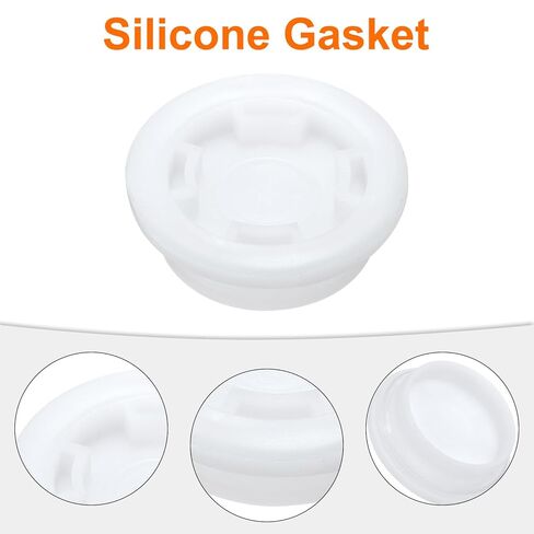 uxcell 8Pcs Bung Cap, 2'' Plastic Bung Hole Caps, Fine Thread Drum Bung Hole Cap for 55 Gallon Plastic Drums, Fuel Tank, Household Bucket Caps and Oil Tank in Saudi Arabia