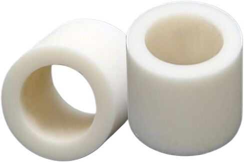 Ceramic Insulating Rod, 10pcs Alumina Ceramic Tube Spacer Porcelain , Corundum Insulating Bushing, Thermocouple Protection(4X6X10mm) in Kuwait