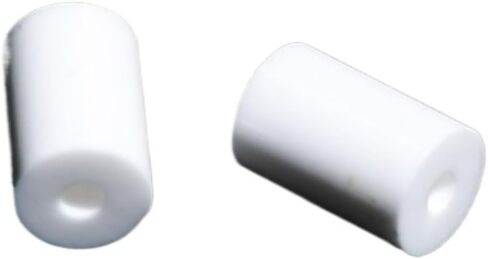 Ceramic Insulating Rod, 10pcs Twin Bore Alumina Tube, High Reliability Ceramic , Tubing Length 26/22/24mm(3*8*22mm) in Saudi Arabia