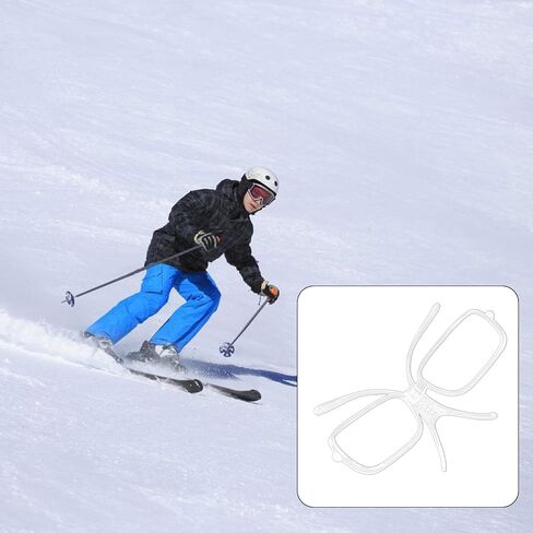 نظارات التزلج وصفة طبية إدراج محول كليب 140 مللي متر قابل للتعديل للتزلج على الجليد نظارات الرياضة نظارات التزلج اكسسوارات in Kuwait