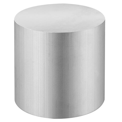 LEXININ 4 x 4 Inch Diameter Aluminum Round Rod, Solid Metal Bar Stock for Industrial, DIY Craft, Lathe, Handicraft in Saudi Arabia