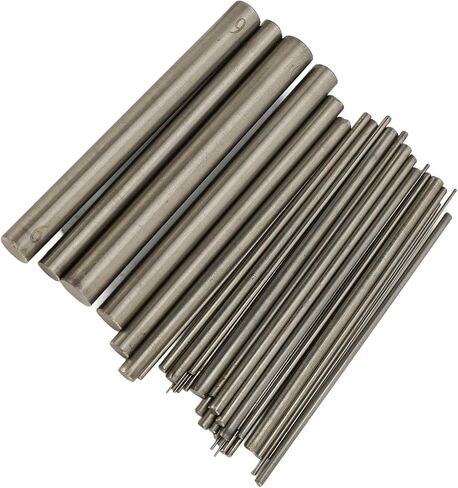 مجموعة قضبان تغليف الأسلاك المصنوعة من الفولاذ المقاوم للصدأ من SUNGOOYUE لصنع المجوهرات مع صندوق تخزين، وقضبان معدنية متينة للحرف اليدوية والمشروعات اليدوية in Kuwait