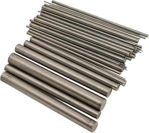 مجموعة قضبان تغليف الأسلاك المصنوعة من الفولاذ المقاوم للصدأ من SUNGOOYUE لصنع المجوهرات مع صندوق تخزين، وقضبان معدنية متينة للحرف اليدوية والمشروعات اليدوية in Kuwait