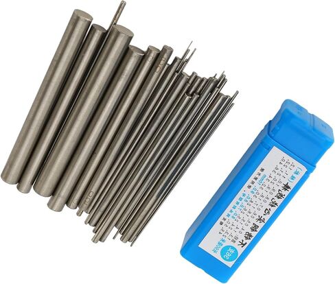 مجموعة قضبان تغليف الأسلاك المصنوعة من الفولاذ المقاوم للصدأ من SUNGOOYUE لصنع المجوهرات مع صندوق تخزين، وقضبان معدنية متينة للحرف اليدوية والمشروعات اليدوية in Kuwait