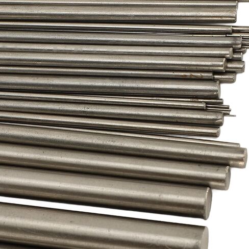 مجموعة قضبان تغليف الأسلاك المصنوعة من الفولاذ المقاوم للصدأ من SUNGOOYUE لصنع المجوهرات مع صندوق تخزين، وقضبان معدنية متينة للحرف اليدوية والمشروعات اليدوية in Kuwait