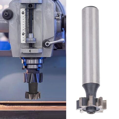 T Slot Cutter Bit, High Speed Steel Straight Shank Milling Cutter, 5 x 16 x 10mm CNC Cutting Tool for Steel Aluminum Copper Iron, Durable Precision Machining Accessory in Kuwait