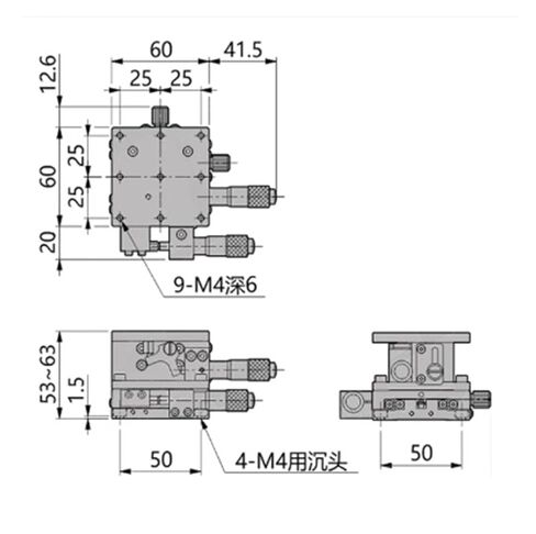 XZ-Axis Displacement Stage LE60-L in Saudi Arabia
