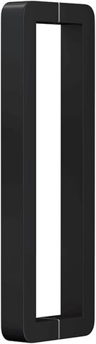 Square Glass Door Handle Back to Back, Door Pulls for Commercial/Home Use, Brushed Stainless Steel Door Hardware, Double Sided Sliding Barn Doors (Color : Black, Size : 52.5cm(20 5/8")) in Saudi Arabia