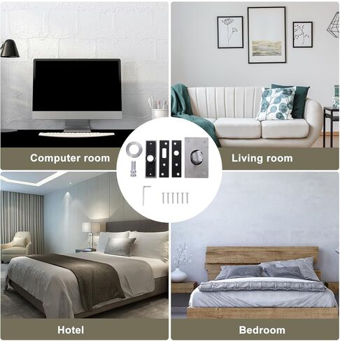 BESTYASH Stainless Steel Pivot Hinge 360 Degree Revolving Door Shaft Heavy Duty Wood Door Hinge for Industrial and Cabinet Use in Kuwait