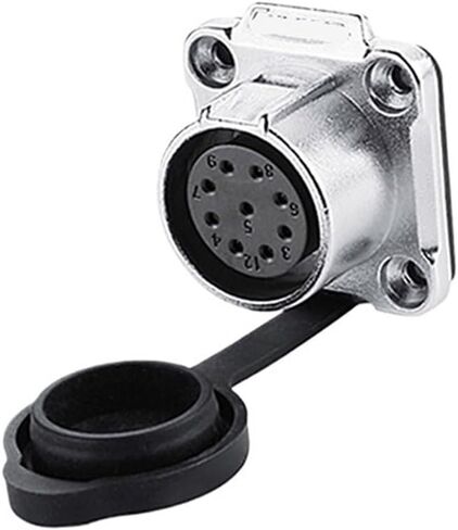 LP-20 Industrial Aviation Socket 9-core 5-hole 5A Power Signal Connector(Male plug) in Saudi Arabia