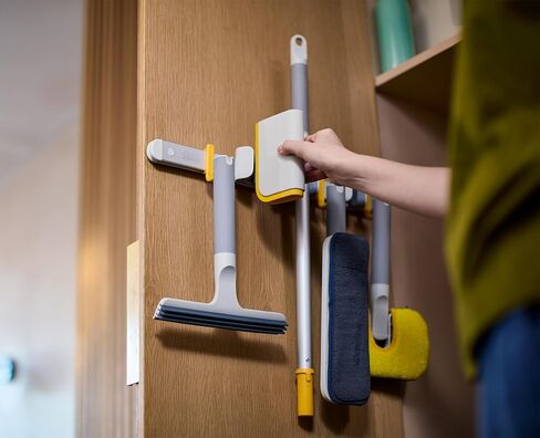 Joseph Joseph CleanTech 3pc Pet Hair Cleaning Tool Set, Manual Rake for Carpet, Upholstery & Furniture with Extension Pole in Kuwait