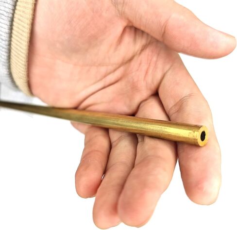 Brass Tubes Diameters 0.8mm to 11mm for Precision Project for DIY and Crafting(0.8x0.2x300mm) in Kuwait