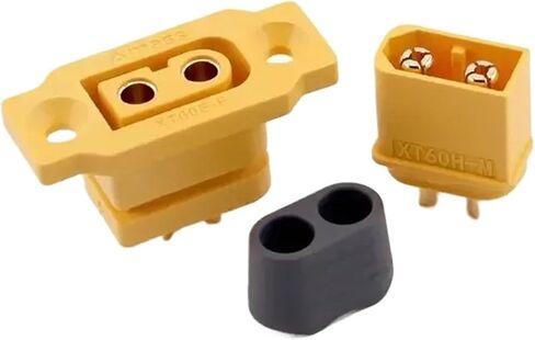 شحن XT60E-F نموذج مطلي بالذهب 30A موصل أنثى التوصيل الحالي XT60 (1 قطعة XT60H-M) in Kuwait