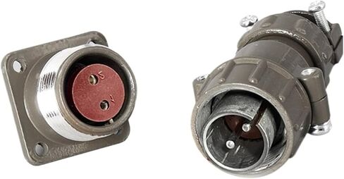 P20 series connectors 2.3.4.5.7 pin 20mm plug and socket P20K2Q P20J2Q female male(P20J2Q 2Pin) in Saudi Arabia
