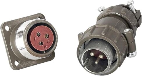 P20 series connectors 2.3.4.5.7 pin 20mm plug and socket P20K2Q P20J2Q female male(P20J2Q 2Pin) in Saudi Arabia