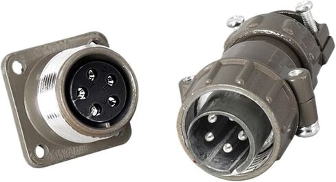 P20 series connectors 2.3.4.5.7 pin 20mm plug and socket P20K2Q P20J2Q female male(P20J2Q 2Pin) in Saudi Arabia