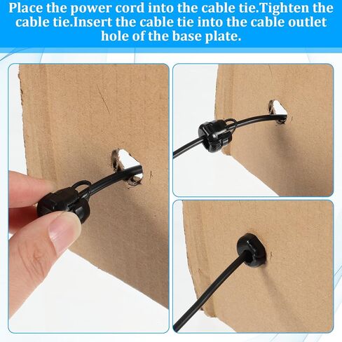 40 PCS Strain Relief Cord Connector, Power Cord Strain Relief Round, 6N-4 4N-4 Nylon Insulation Cable Bush Grommet, Electric Cable Protection Cord Buckle for Electrified Railways Power Network Wire in Saudi Arabia