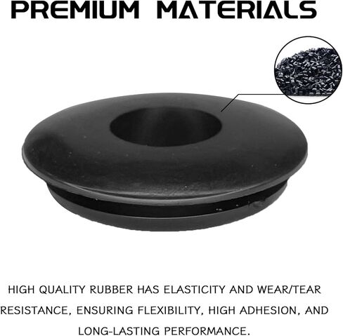 M6 Rubber Washers, O-Ring Grommets Kit Rubber Gasket Bushings Replacement Universal for Motorcycle Fairing Cowling Side Cover Round Holes Washers, Fit for Honda Yamaha Suzuki Cross (20 PCS) in Saudi Arabia