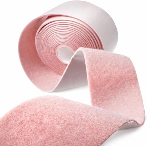 شريط موليسكين للأقدام مقاس 2 بوصة × 15 قدم - موليسكين للبثور، بكرة حماية شديدة التحمل من البثور، بطانة قدم لاصقة ناعمة للمشي لمسافات طويلة والجري وأحذية العمل وتخفيف مسامير القدم والبقع الساخنة in Kuwait