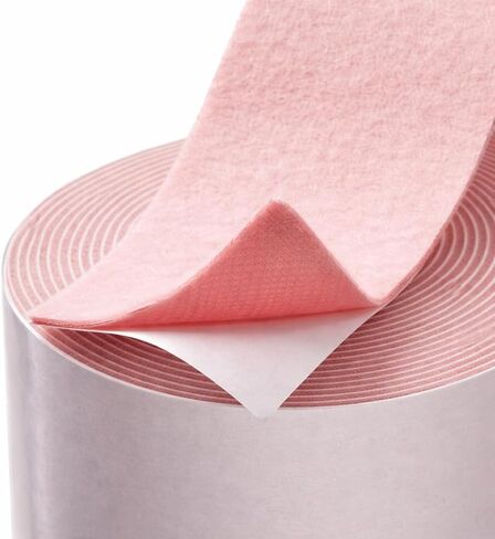 شريط موليسكين للأقدام مقاس 2 بوصة × 15 قدم - موليسكين للبثور، بكرة حماية شديدة التحمل من البثور، بطانة قدم لاصقة ناعمة للمشي لمسافات طويلة والجري وأحذية العمل وتخفيف مسامير القدم والبقع الساخنة in Kuwait