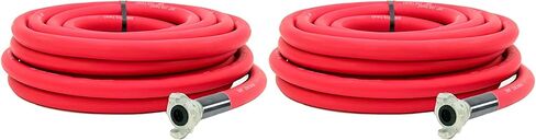 Jackhammer Rubber Air Hose Assembly with 3/4" Universal (Chicago) Couplings - 50ft - Pack of 2 in Kuwait