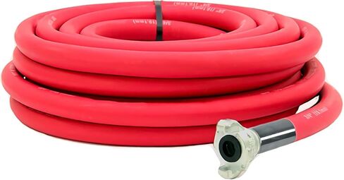 Jackhammer Rubber Air Hose Assembly with 3/4" Universal (Chicago) Couplings - 50ft - Pack of 2 in Kuwait