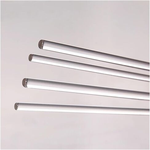 10pcs/5pcs Glass Stirring Stick Transparent Lab Stirring Stick Muddler Glass Stirrer for Science Laboratory (8x150mm 5pcs) in Kuwait