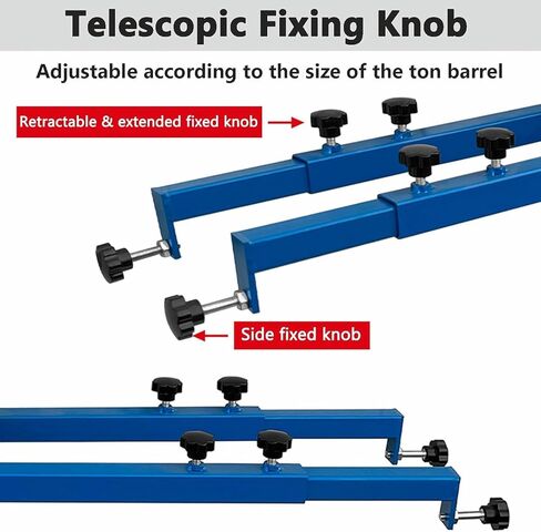 محرض الهواء IBC، خلاط طلاء هوائي، مروحة قابلة للطي، خلاط دعامة، أداة خلط آلة تحريك الطلاء، 265 جالون - in Kuwait