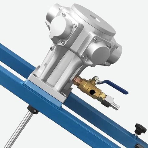 محرض الهواء IBC، خلاط طلاء هوائي، مروحة قابلة للطي، خلاط دعامة، أداة خلط آلة تحريك الطلاء، 265 جالون - in Kuwait