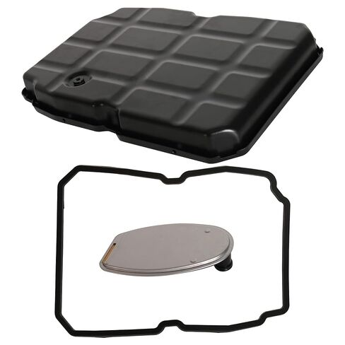 Transmission Oil Pan Kit with Transmission Filter & Gasket, Fit for 42RLE Transmission, Fit for Dodge Dakota Durango Nitro Challenger Charger Magnum, Fit for Jeep Liberty Wrangler, 52852912AC 265-818 in Saudi Arabia