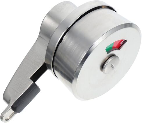 ULTECHNOVO Stainless Steel Bathroom Indicator Lock with Vacant Occupied Privacy Sign, Commercial Toilet Partition Door Lock for Public Restroom, Round Privacy Lock in Saudi Arabia