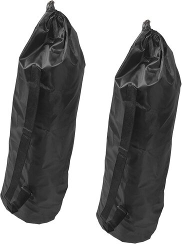 GARVALON 2pcs Skateboard Backpack Sling Bags Lightweight Sports Carrier Pouch with Drawstring Closure, Multifunctional Skateboard Sling for Outdoor Skateboarding and Travel Random Style in Kuwait