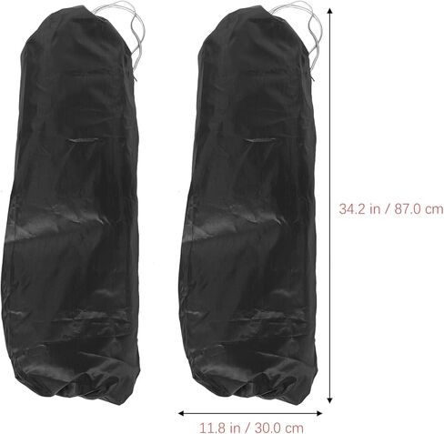 GARVALON 2pcs Skateboard Backpack Sling Bags Lightweight Sports Carrier Pouch with Drawstring Closure, Multifunctional Skateboard Sling for Outdoor Skateboarding and Travel Random Style in Kuwait