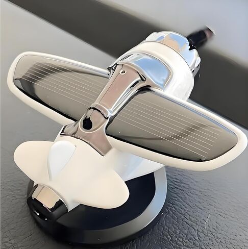 A Solar-Powered, Quiet-Rotation car Ornament relieves Fatigue, boosts Alertness, and adds Driving Fun. Suitable for All Cars, Offices, and Homes. Perfect for Any Sunny spot (Black) in Saudi Arabia
