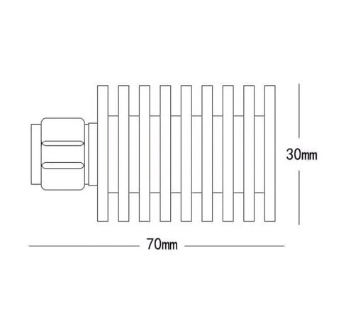 موصل ذكر 25 وات، حمل وهمي متحد المحور من النوع N، التردد: DC-6 جيجا هرتز، 50 أوم in Kuwait