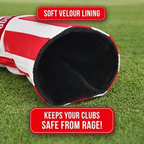 Shanker Golf - Funny Driver Headcover - How's My Driving Driver Cover - Funny Golf Gift for Men - Tour Grade PU Leather - Soft Velour Lining – Fits All Drivers - Funny Golf Gift for Men in Kuwait